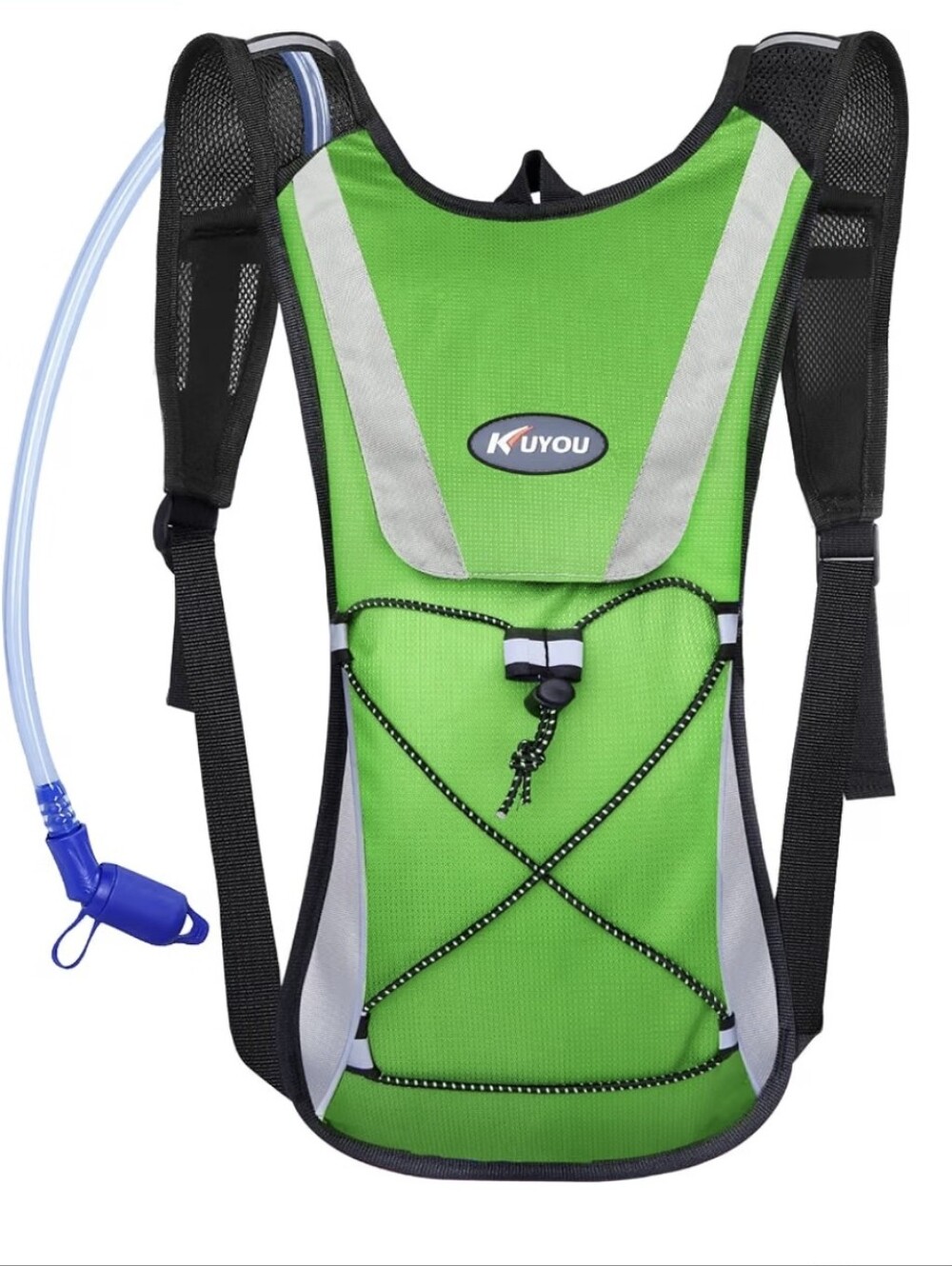 2L Insulated Green Hydration Backpack